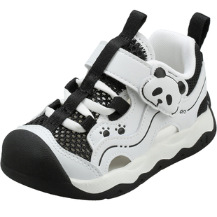 牧童童鞋宝宝凉鞋男童2026夏季新款婴儿学步鞋卡通熊猫透气软底女