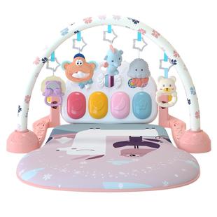 脚踏钢琴婴儿健身架新生幼儿宝宝4躺玩2踩3一6个月0到1岁玩具礼盒
