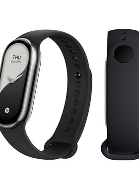 适用小米9表带手环3/4/5/6/7/8/9/10NFC系列替换腕带xiaomi8同款硅胶运动八代表带链手表带绿色陶瓷白色黑色