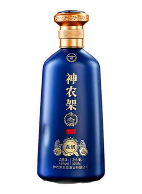 神农架生态酒500ml口粮酒42度粮食酒礼盒（新森级）