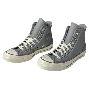 匡威秋冬新款1970s男女皮质深灰色防滑耐磨高帮休闲鞋A09349C