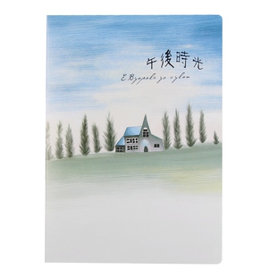 300格胶套作文本16K小学生语文笔记本16开初中生b5学生方格日记本