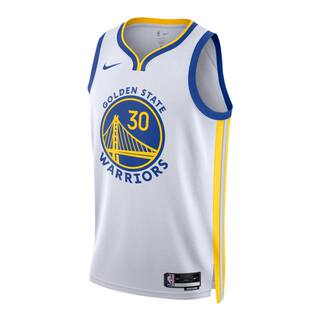 NBA官方Nike耐克勇士队库里男子SW版球衣运动速干透气背心篮球服