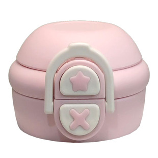 儿童保温杯双饮杯盖子配件简约吸嘴直饮双层两用水壶吸管盖防漏水