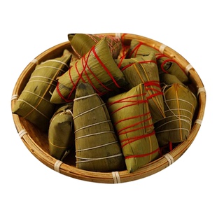 东北粽子特产大枣蜜枣红豆端午甜粽真空包装松原手工蜜棕