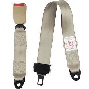 鹿途汽车安全带可伸缩 通用简易两点式校客车轿车安全座椅保险带