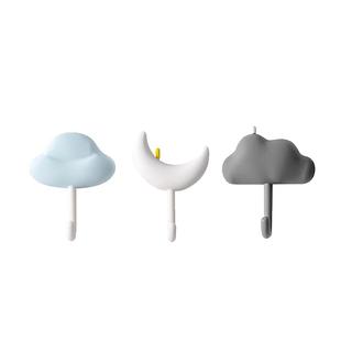 免打孔创意挂钩浴室卫生间门后墙壁无痕粘钩强力粘胶宿舍钥匙可爱