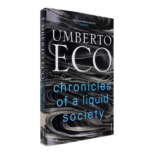【现货】英文原版 帕佩撒旦阿莱佩：流动社会纪事 Chronicles of a Liquid Society Umberto Eco 翁贝托·埃科