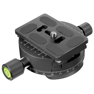 全景快拆夹座相机云台快装板底座三脚独脚架云台夹座摄影配件