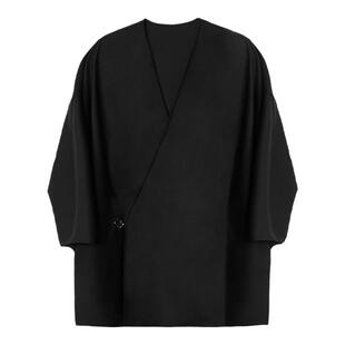 陈小满原创设计新中式羊毛西装外套女2026春季新款双排扣通勤上衣