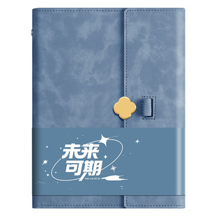 活页笔记本本子2026年新款定制礼盒套装商务办公用高颜值记事本可平摊私人日记本成人工作会议记录本可印logo