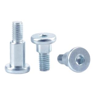 8.8级镀锌内六角塞打螺丝钉 轴肩凸肩等高限位台阶螺丝螺栓M3M4M5