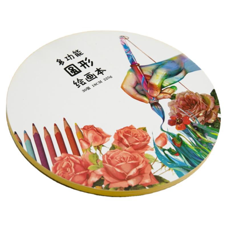 记忆印象225g四面封胶空白图画本