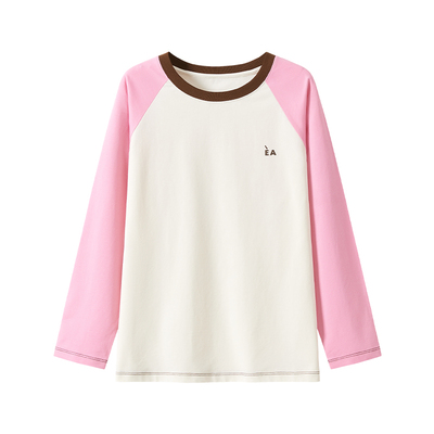 Eayakids尖叫柔男女童长袖T恤