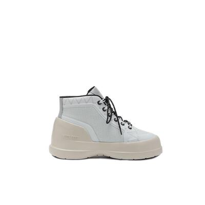 Moon Boot经典款男女同款不分左右浅灰色LUNA尼龙系带鞋