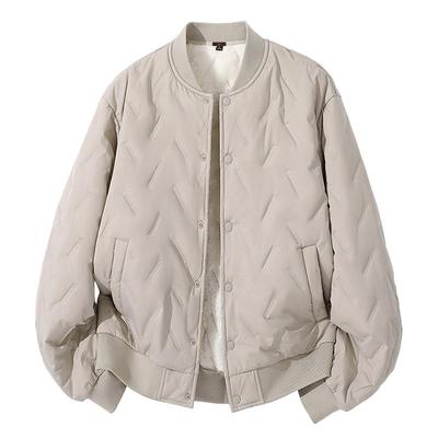 棉服男款冬季加绒加厚保暖