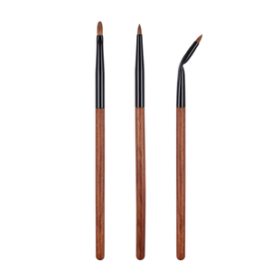 小胖丁H25黄狼尾毛折弯精细眼线刷扁平斜头泪沟遮瑕刷细节眼影刷