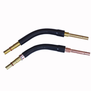 气保焊枪弯管200A/350A/500A鹅颈连杆直枪管枪头二保焊枪配件大全