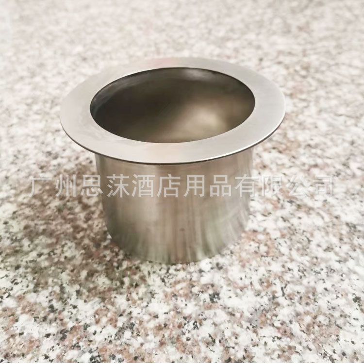 镂空饰盖304不锈钢嵌入式盖子圆形投盖子方形直垃圾桶台面隐藏式