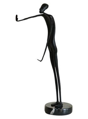 抽象艺术人体雕像，家居软装饰品