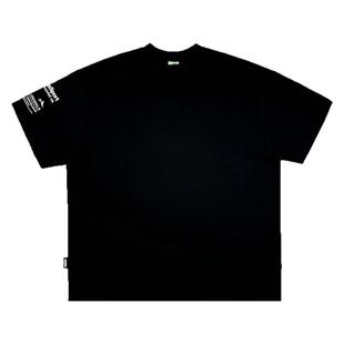 ComicTree C.t 2025春夏季基础运动纯色标语圆领短袖男士新款T恤