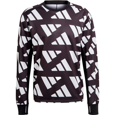 阿迪达斯春季男子休闲长袖套头衫