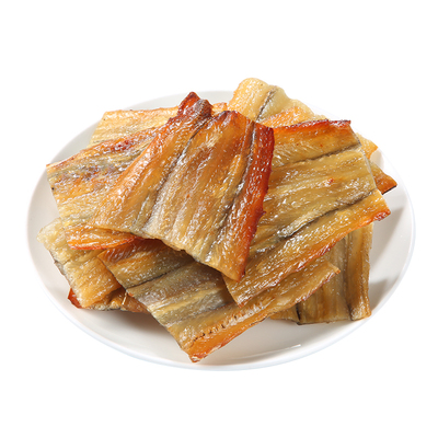 舟山特产海鲜零食即食现烤鳗鱼片手撕烤鱼片香酥小鱼干无添加