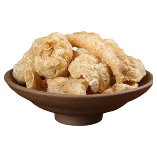 即食带肉猪肉皮油炸猪皮干猪皮零食酥脆潮汕特色小吃干货250g