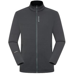 LAFUMA乐飞叶户外秋冬立领Polartec保暖抓绒衣男士耐磨摇粒绒外套