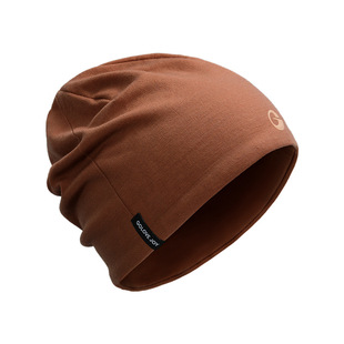 高乐捷美丽诺羊毛帽子针织女保暖冷帽男冬季运动登山骑车包头帽厚