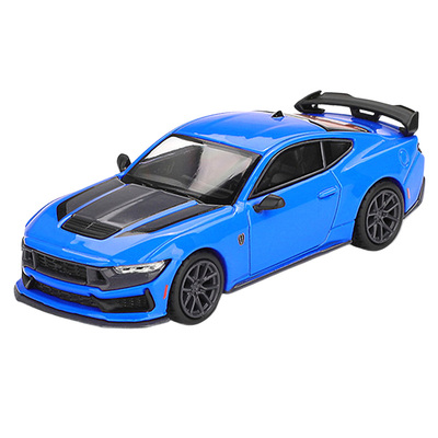 驰誉模型 MINIGT 1:64 #1141 福特野马 蓝色 合金汽车模型