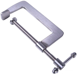 100% 304不锈钢G型夹工业夹重型夹大码夹强力夹不锈钢夹具固定器