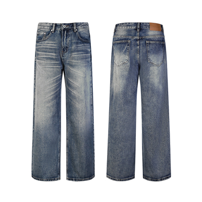 ALLFIT2021M直筒微喇复古蓝牛