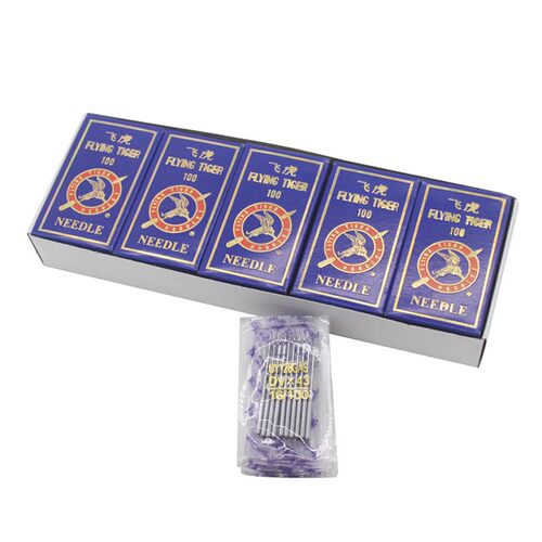 正品飞虎缝纫机针UY128GAS DV×43三针五线 冚车 绷缝车 坎车机针