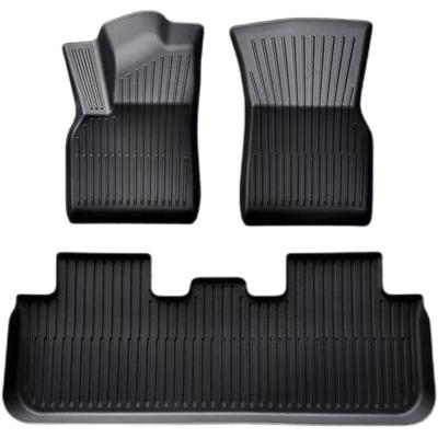 焕新版特斯拉ModelY/3脚垫地垫