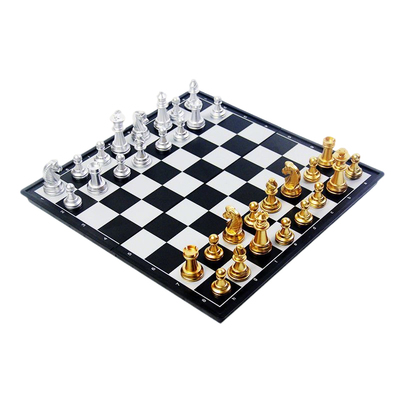 儿童学生磁性折叠国际象棋套装