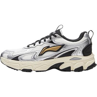 李宁逍遥v2男子复古跑步鞋