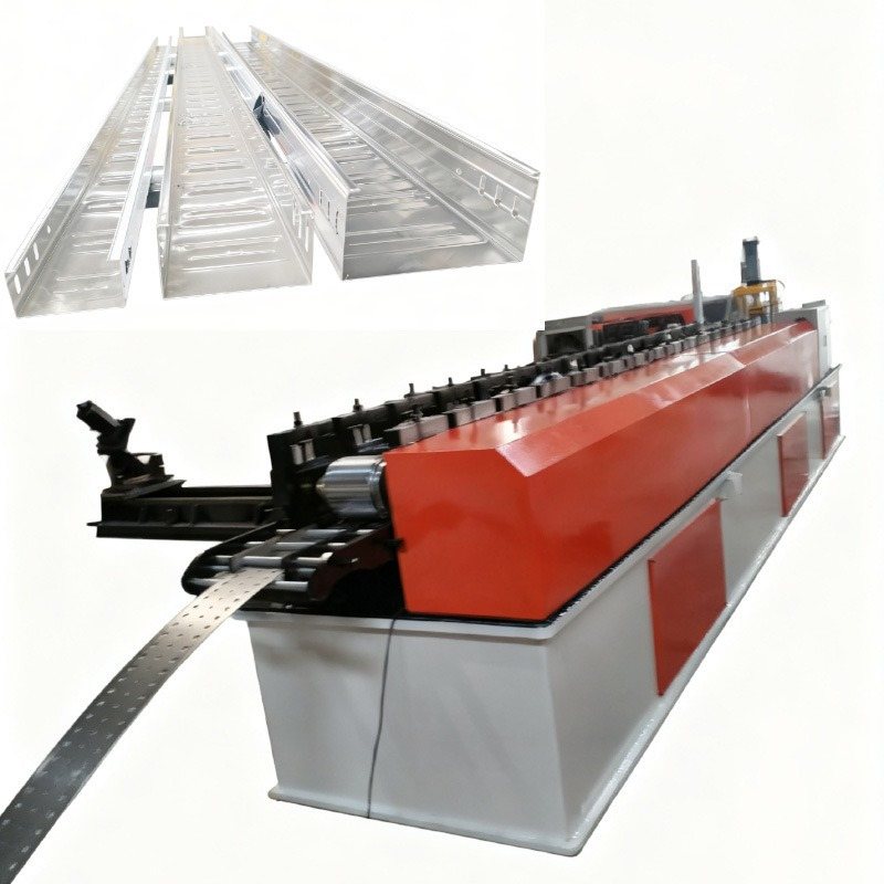 C型钢滚压成型机 钣金件辊压设备 全自动冷弯金属型材加工机械厂