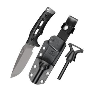 汉道户外刀洛克生存刀DC53钢多功能战术直刀露营小刀野外防身刀具