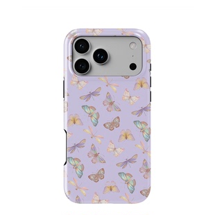 Acvoo紫色温柔炫彩蝴蝶iPhone17Promax保护16适用于苹果15手机壳14防摔壳13不褪色12可水洗全包