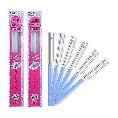 贝印日本进口修眉刀刮眉刀6把