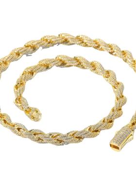 ICEBLING8MM满钻麻花链