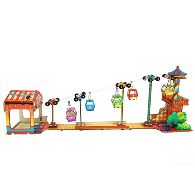 电梯玩具缆车模型科技小制作手工diy材料儿童益智学霸科学小实验