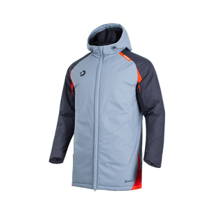Desporte 球员版足球棉服男款 保暖防寒冬季训练中长款棉袄外套男