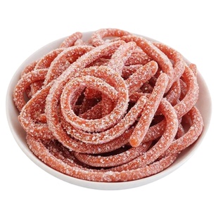 雪花山楂丝碎丁山楂条500g袋雪花条山楂冰粉丹皮蜜饯山楂零食包装