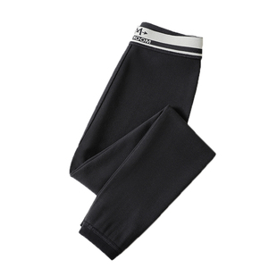 外穿打底裤女黑色瑜伽裤薄款显瘦魔术高腰收腹2025新款弹力小黑裤