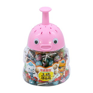 卡通皇国山楂棒棒糖酸甜美味儿童零食休闲食品海底小纵队糖果山楂