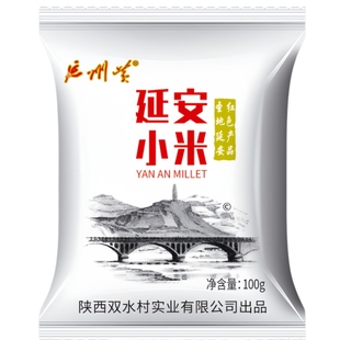 陕北小米延安黄小米新米陕西特产小米杂粮小米粥小黄米袋装500g