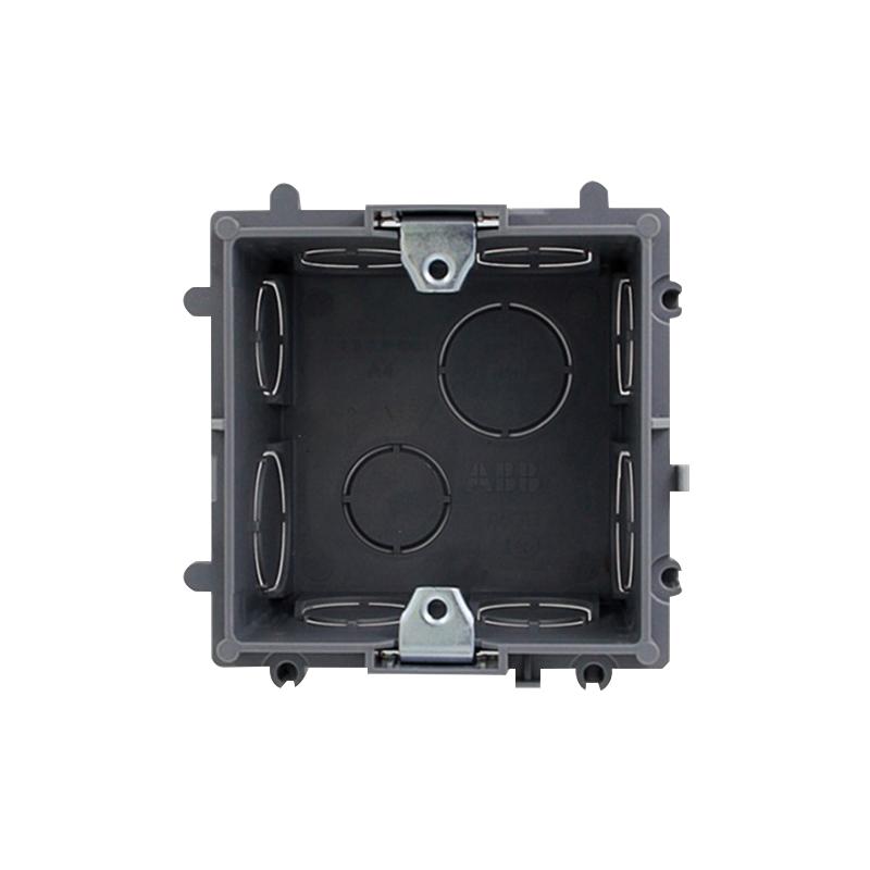 abb正品86型连体开关插座面板