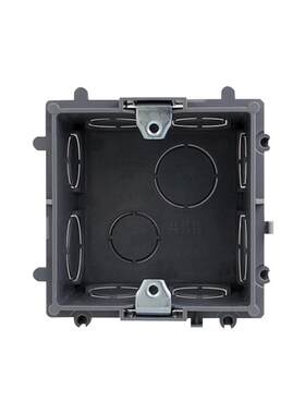 abb正品86型连体开关插座面板